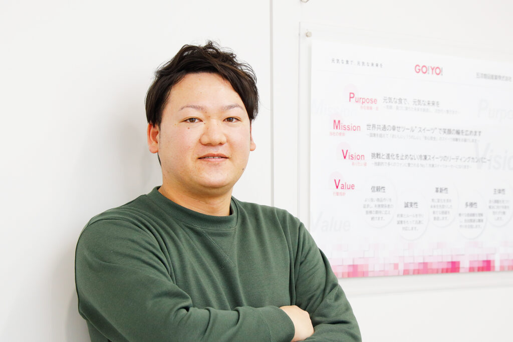 先輩社員のインタビュー写真